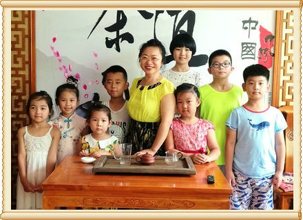 北戴河区青少年校外教育中心第八期传承《国学—茶文化》公益性教学活动