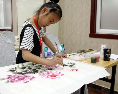 河北省第八届“校外教育杯”系列主题比赛--书法绘画