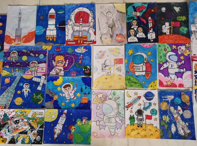 望都县青少年校外活动中心开展我与航天员说说心里话作品征集活动
